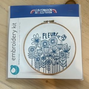 Lisa Congdon embroidery kit